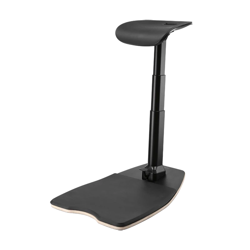 Image of LogiLink Ergonomic sit- stand stool with Anti-Fatigue Mat