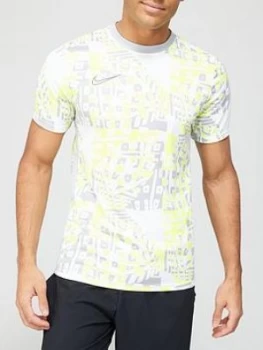 Image of Nike GPX Academy Tee - White/Grey, Size S, Men