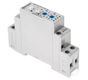 Image of Finder Voltage Monitoring Relay With SPDT Contacts, 1 Phase, Overvoltage Protection, Undervoltage Protection