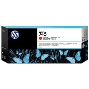 Image of HP 745 Chromatic Red Ink Cartridge 300ml