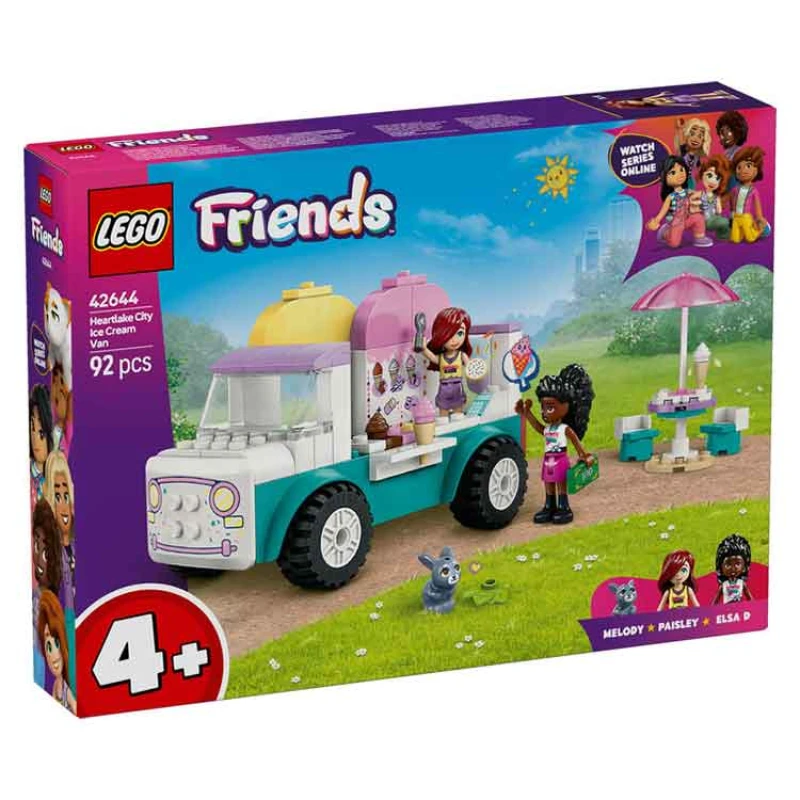 Image of LEGO LEGO Friends Heartlake City Ice Cream Van Creative Toy 42644