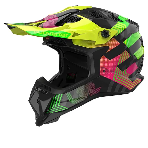 Image of LS2 MX700 Subverter Chromatic Black-06 Offroad helmet Size 3XL