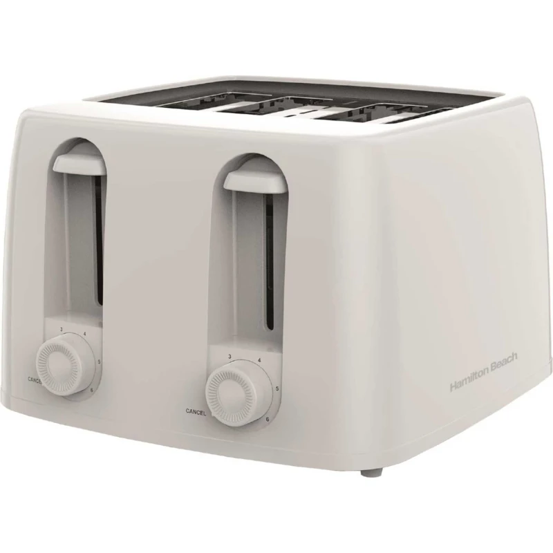Image of Hamilton Beach HB4T5032W HB4T5032W 1300W Essential Toaster 4 Slice - White Hamilton Beach HB4T5032W