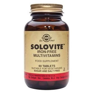 Image of Solgar Solovite Iron Free Multivitamins Tablets 60 tablets