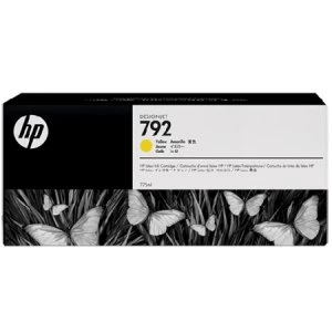 Image of HP 792 Yellow Latex Designjet Ink Cartridge