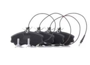 Image of RIDEX Brake pad set 402B0265 Brake pads,Brake pad set, disc brake PEUGEOT,CITROEN,306 Schragheck (7A, 7C, N3, N5),306 Cabriolet (7D, N3, N5)