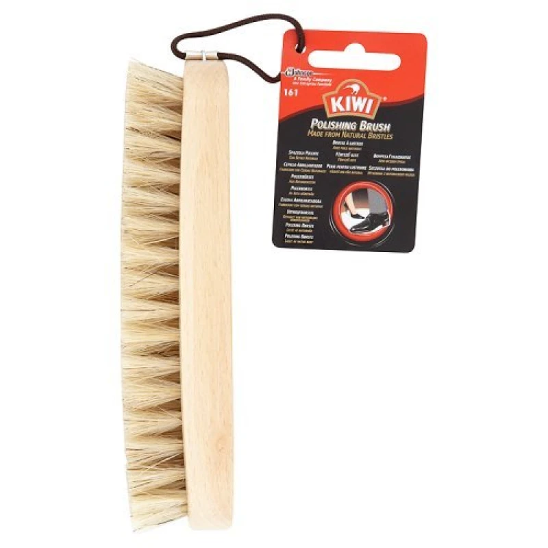 Image of Kiwi Natural Bristle Shoe Polishing Brush