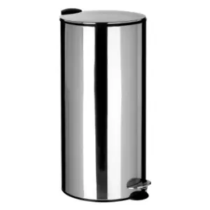 Image of Premier Housewares 30L Pedal Bin - Mirrored