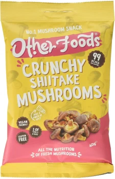 Image of Other Foods Crunchy Shiitake Mushroom Chips - 40g x 6