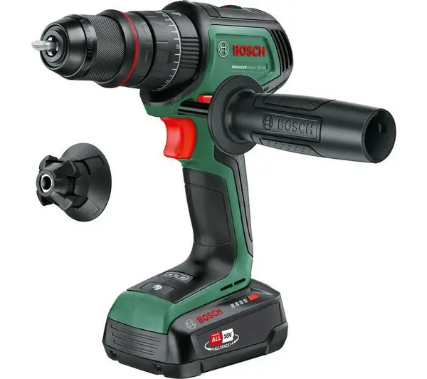 Image of Bosch ADVANCEDIMPACT 18V-80 P4A 18v Cordless Combi Drill ADVANCEDIMPACT 18V-80 Batteries: 1 x 2.5ah Li-ion