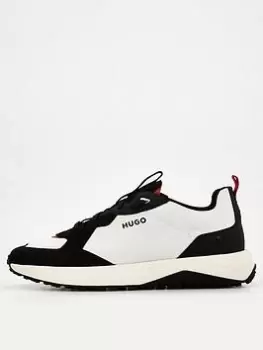 Image of HUGO Kane_runn_nymf Trainers, White, Size 43, Men
