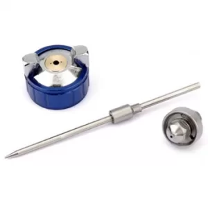Image of Draper Spare 1.0mm Nozzle, Needle and Cap Set for Spray Guns 09708 and 09709