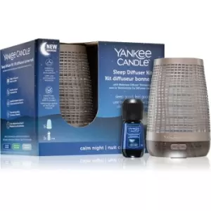 Image of Yankee Candle Sleep Diffuser Kit Bronze electric diffuser + one refill 1 pc