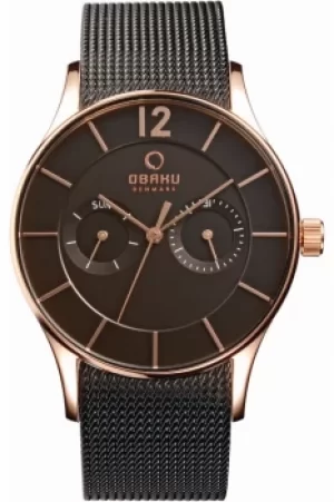 Image of Mens Obaku Vild Watch V175GMVBMB