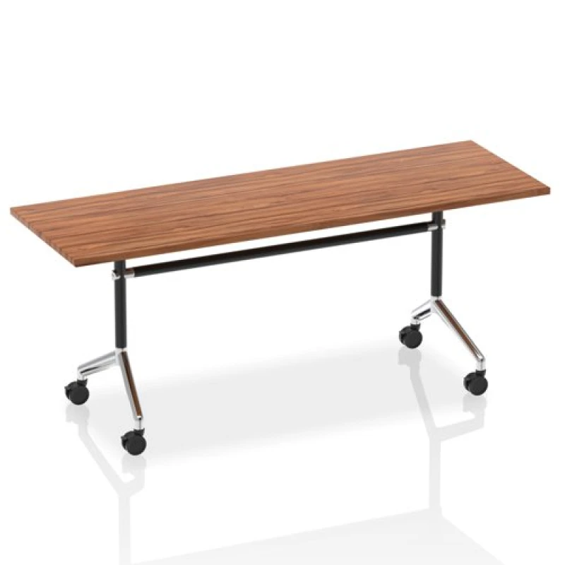 Image of Impulse Impulse 1800mm Flip Top Rectangular Table Walnut Top IFTR1800WNT
