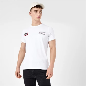 Image of Jack Wills Stowbridge Graphic T-Shirt - White