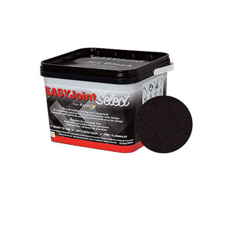 Image of Easyjoint Select Jet Black Jointing Compound Ceramic Porcelain Paving 12.5Kg Tub