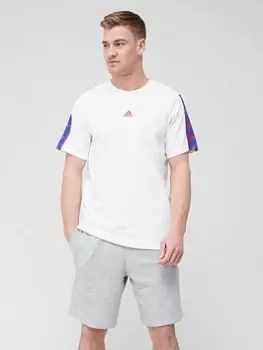 Image of adidas Sportswear Brandlove T-Shirt - White, Size XS, Men