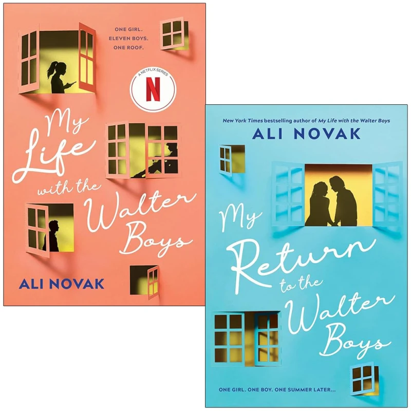 Image of My Life With The Walter Boys And My Return To The Walter Boys 2 Book Set By Ali Novak Ali Novak Books