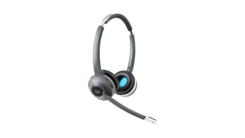 Image of Cisco Cisco 562 Headset Wireless Head-band Office/Call center USB Type-A Black, Grey CP-HS-WL-562-N-EU=