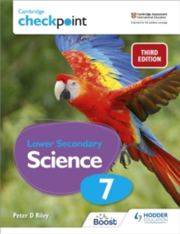 Image of Peter Riley Cambridge Checkpoint Lower Secondary Science Student's Book 7 Book Multi unisex