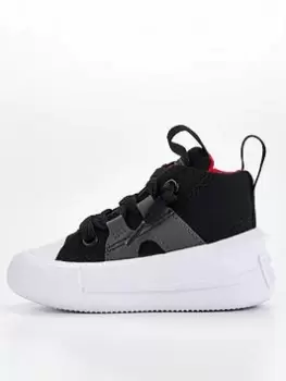Image of Converse Chuck Taylor All Star Ultra Mid Infant - Black/Grey, Size 8