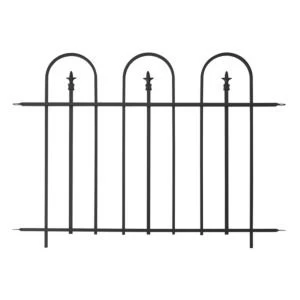 Image of Panacea Triple arch finial Fence panel W1.21 m H0.91m