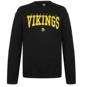 Image of NFL Logo Crew Sweatshirt Mens - Vikings