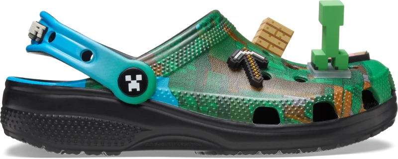 Image of Crocs Kids Minecraft Classic Clogs Multi J3