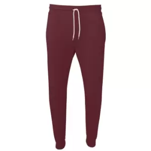 Image of Bella + Canvas Unisex Jogger Sweatpants (S) (Maroon)