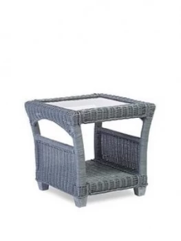 Image of Desser Dijon Grey Wash Conservatory Lamp Table