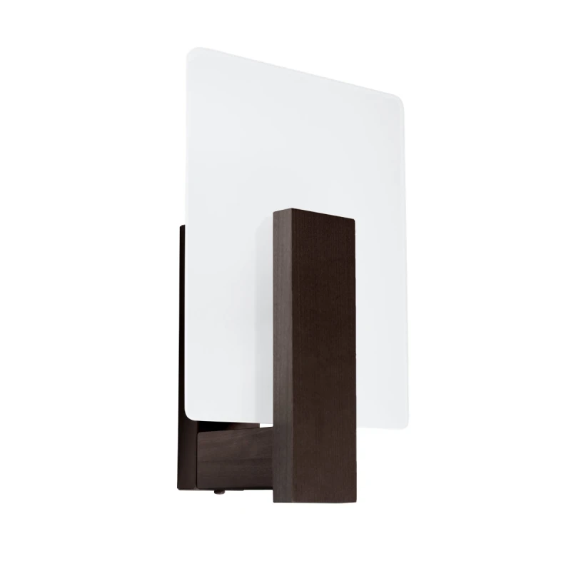 Image of SOLLUX Lappo wenge wall lamp SOL-SL.1096