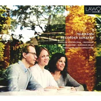 Image of Caroline Eidsten Dahl; Kate Hearne; Christian Kjos - Telemann: Recorder Sonatas CD