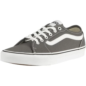 Image of Vans Filmore Decon Canvas Trainers mens Shoes Trainers in Grey,7,10.5