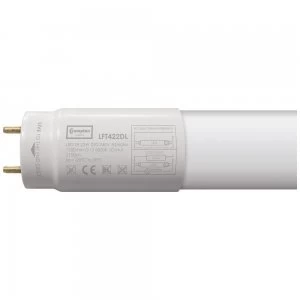 Image of Crompton LED G13 T8 Full Glass Tube 4ft / 1198mm 22W - Daylight