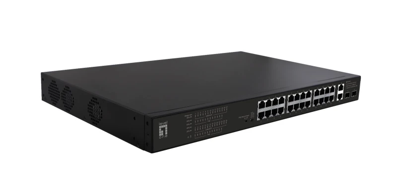 Image of LevelOne FGP-2831 network switch Unmanaged Fast Ethernet (10/100) Powe
