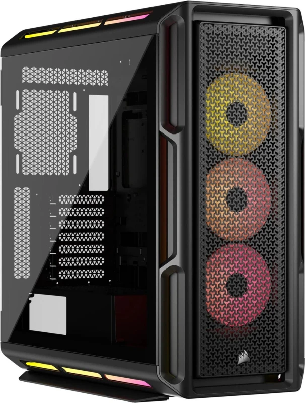Image of Corsair iCUE LINK 5000T LX RGB Mid-Tower PC Case - Black