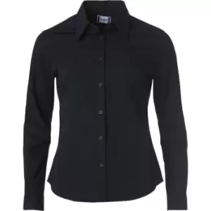 Image of Clique Womens/Ladies Clare Formal Shirt (M) (Black)