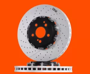 Image of BREMBO Brake disc 09.9764.23 Brake rotor,Brake discs MERCEDES-BENZ,E-Klasse Limousine (W211),C-Klasse Limousine (W204),C-Klasse T-modell (S204)