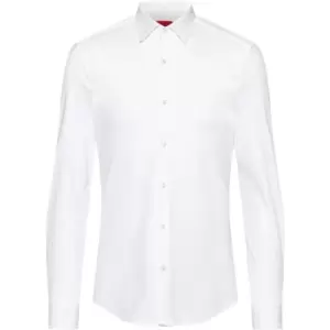 Image of Hugo Kenno Jersey Shirt - White