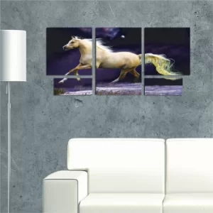 Image of K16 Multicolor Decorative MDF Painting (5 Pieces)