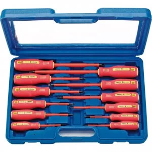 Image of Draper 12 Piece VDE Insulated Screwdriver Set