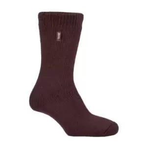 Image of Jeep 1 Pack Thermal Boot Socks Mens - Brown