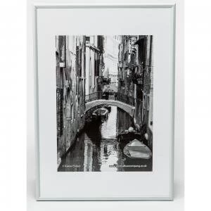 Image of Photo Album Company Brushed Aluminium A2 Certificate Frame PAAFA2B