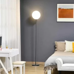 Image of Dimmable LED Adjustable Head Floor Lamp, black