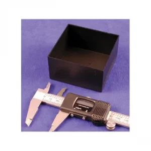 Image of Hammond 1596B114-5 Potting Boxes 75 x 75 x 40 Black Pack of 5