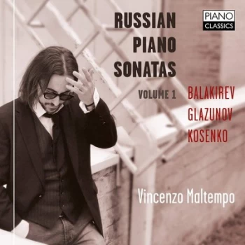 Image of Vincenzo Maltempo Russian Piano Sonatas - Volume 1 by Vincenzo Maltempo CD Album