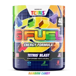 Image of G Fuel Tetris Blast Tub (40 Servings) Elite Energy and Endurance Formula