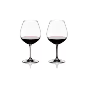 Image of Riedel Vinum Pinot Noir (Burgundy Red) Wine Glass Twin Pack