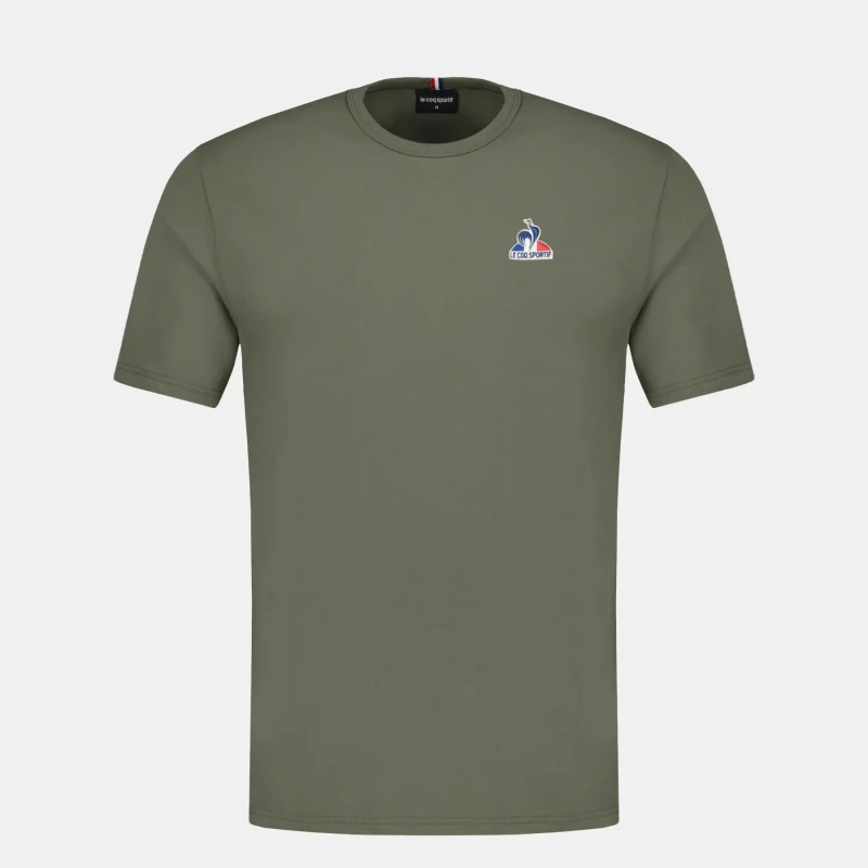 Image of Le Coq Sportif T-Shirt Le Coq Sportif Essential Vert Male S 2610106